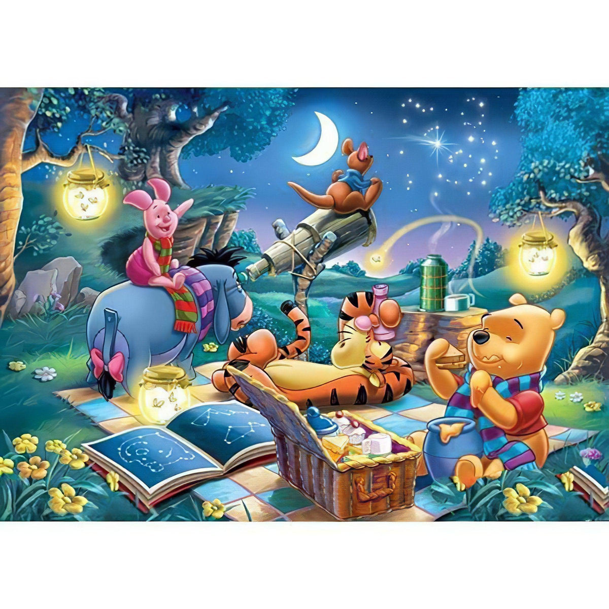 Winnie And Friends Diamond Painting Kit Premium Quality