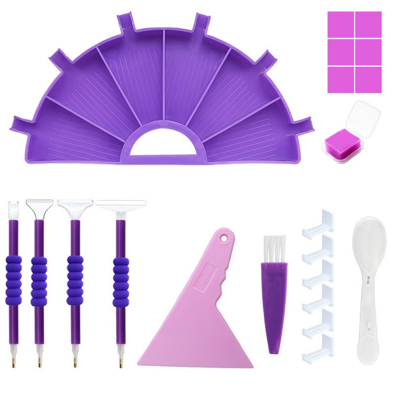 Tool Set Purple Diamond Painting