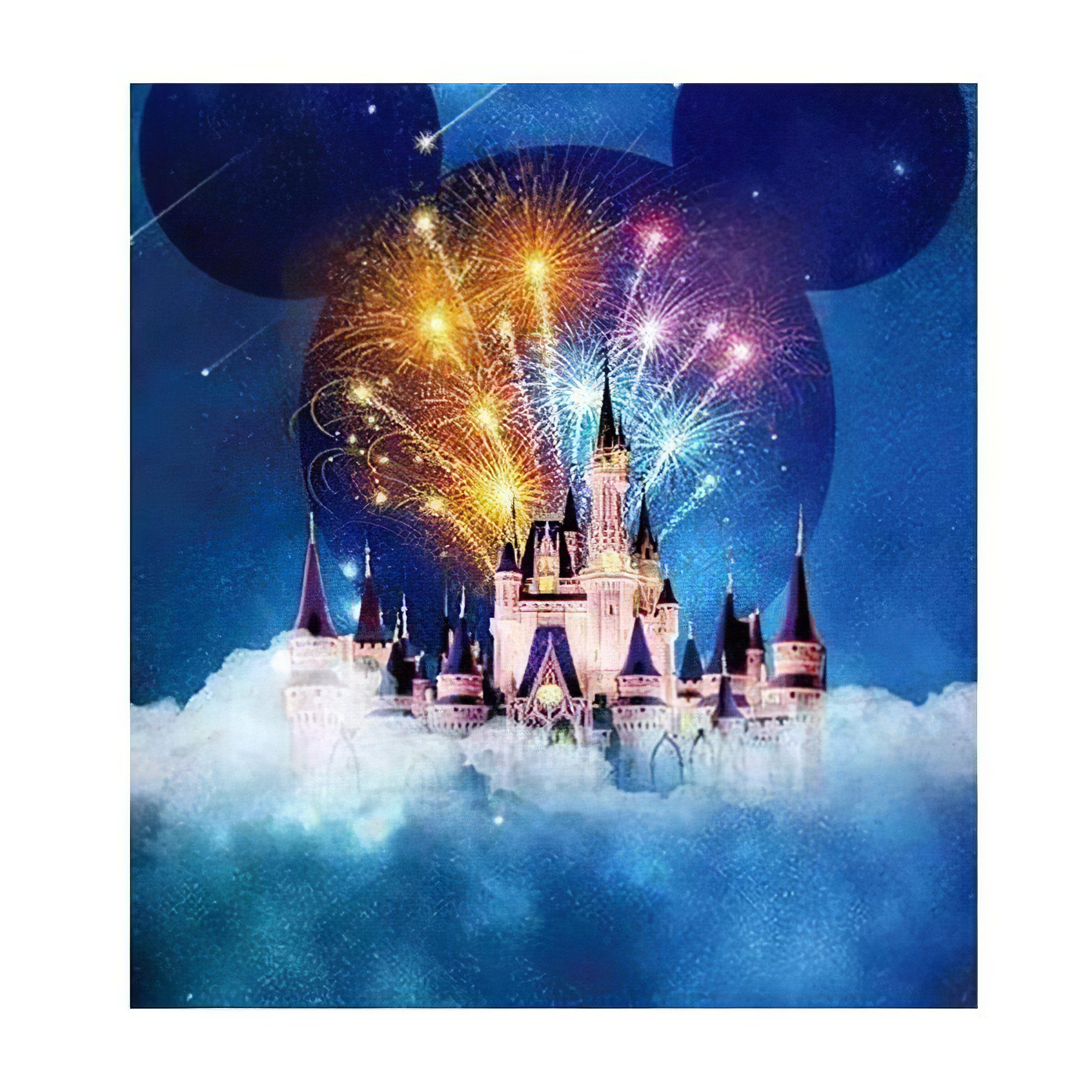 Create enchantment with Disney Castle diamond art.Disney Castle - Diamondartlove