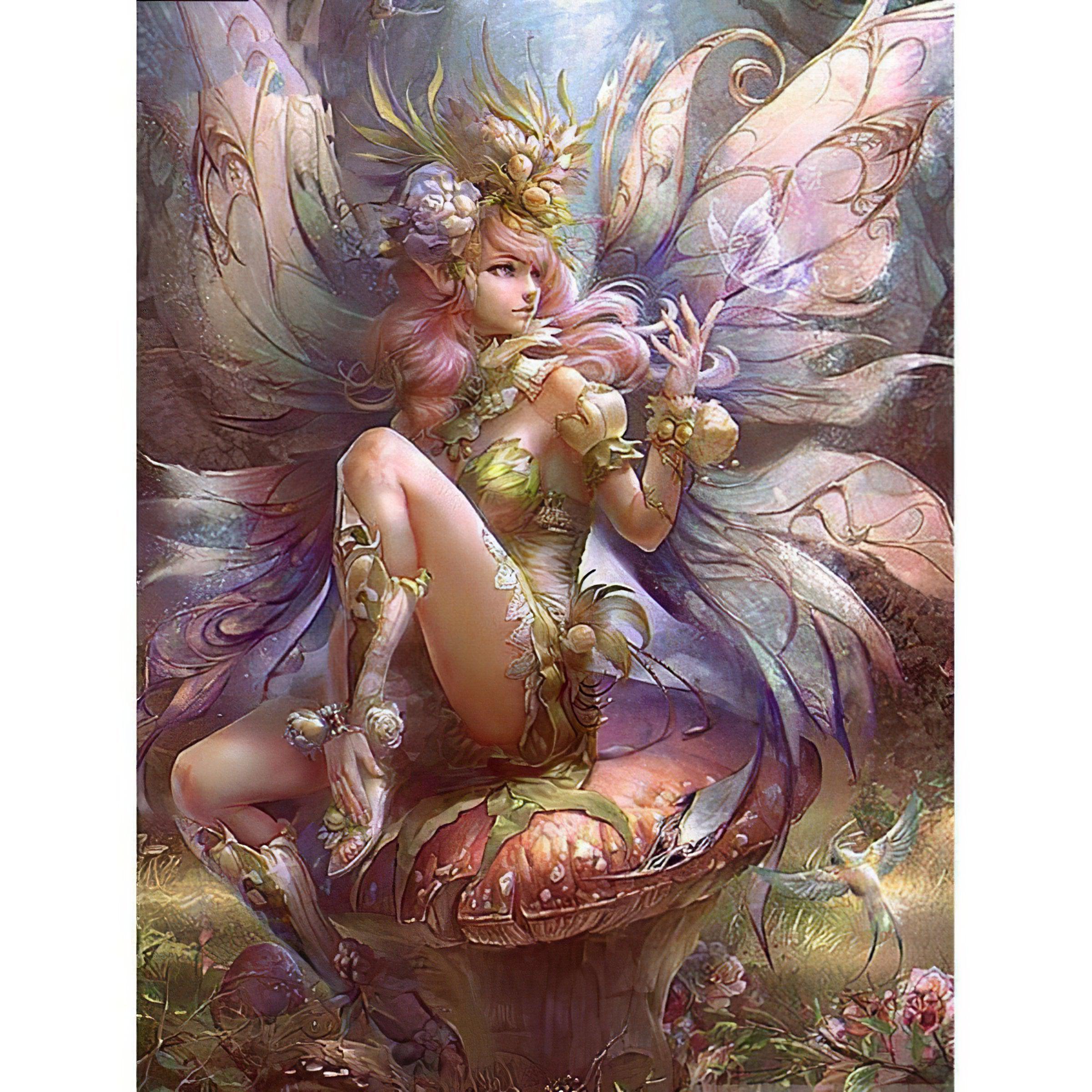 Step into a world of enchantment and mystique.Fairy - Diamondartlove