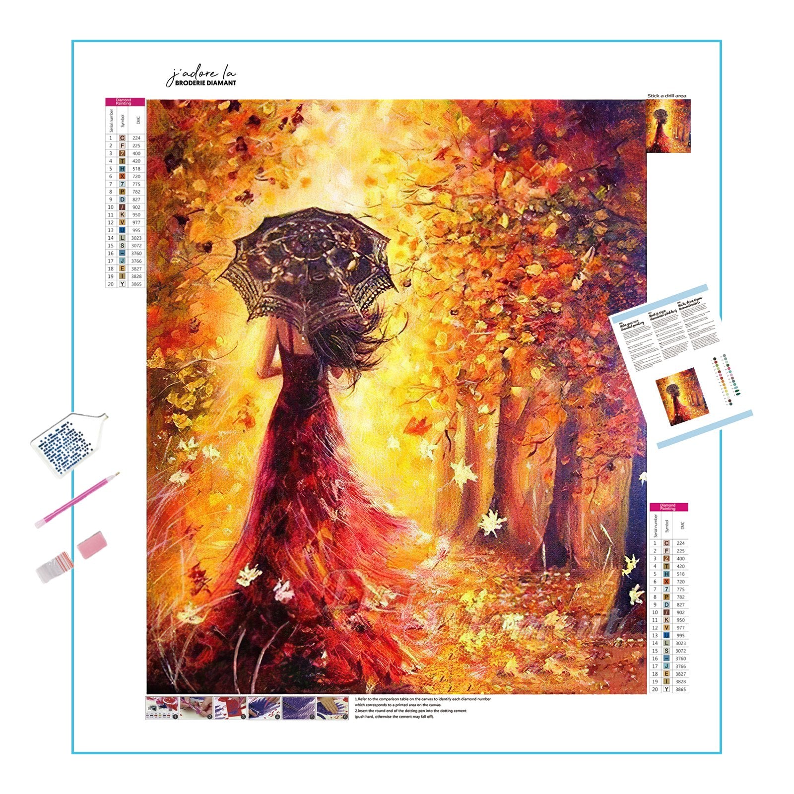 Discover the mystery and grace of Lady in the Forest.Lady In The Forest - Diamondartlove
