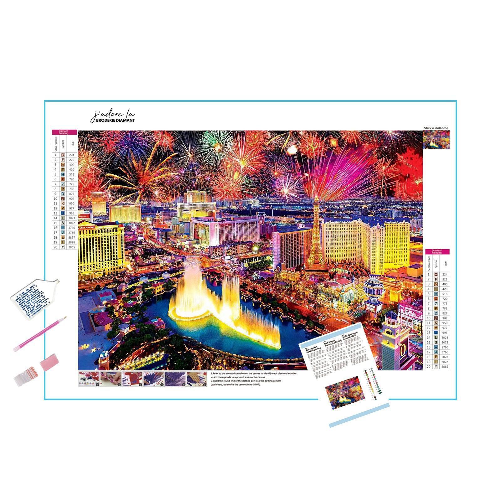 Illuminate your space with vibrant Las Vegas fireworks.Fireworks In Las Vegas - Diamondartlove