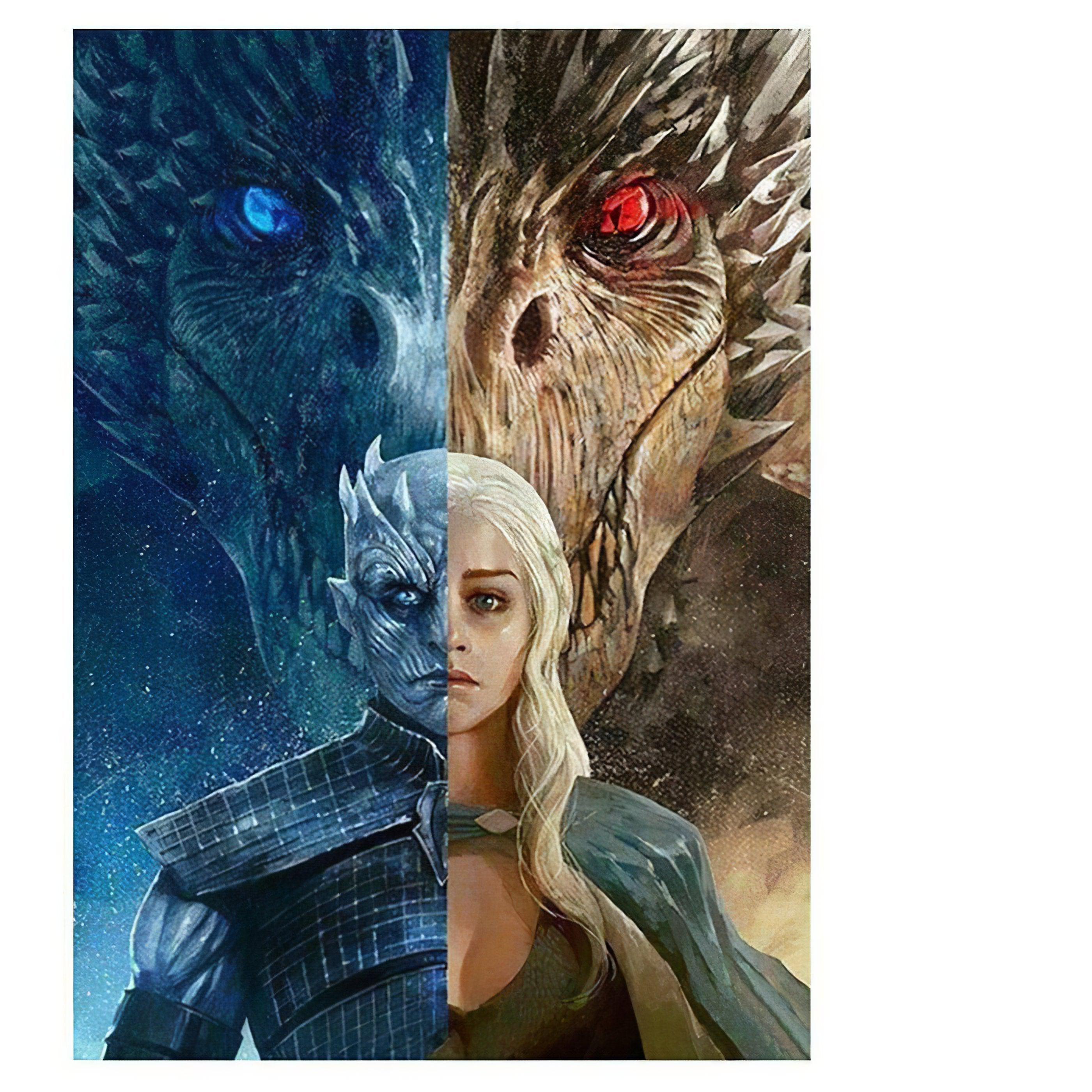 Dive into fantasy with a girl and her dragon companion.Girl & Dragon - Diamondartlove