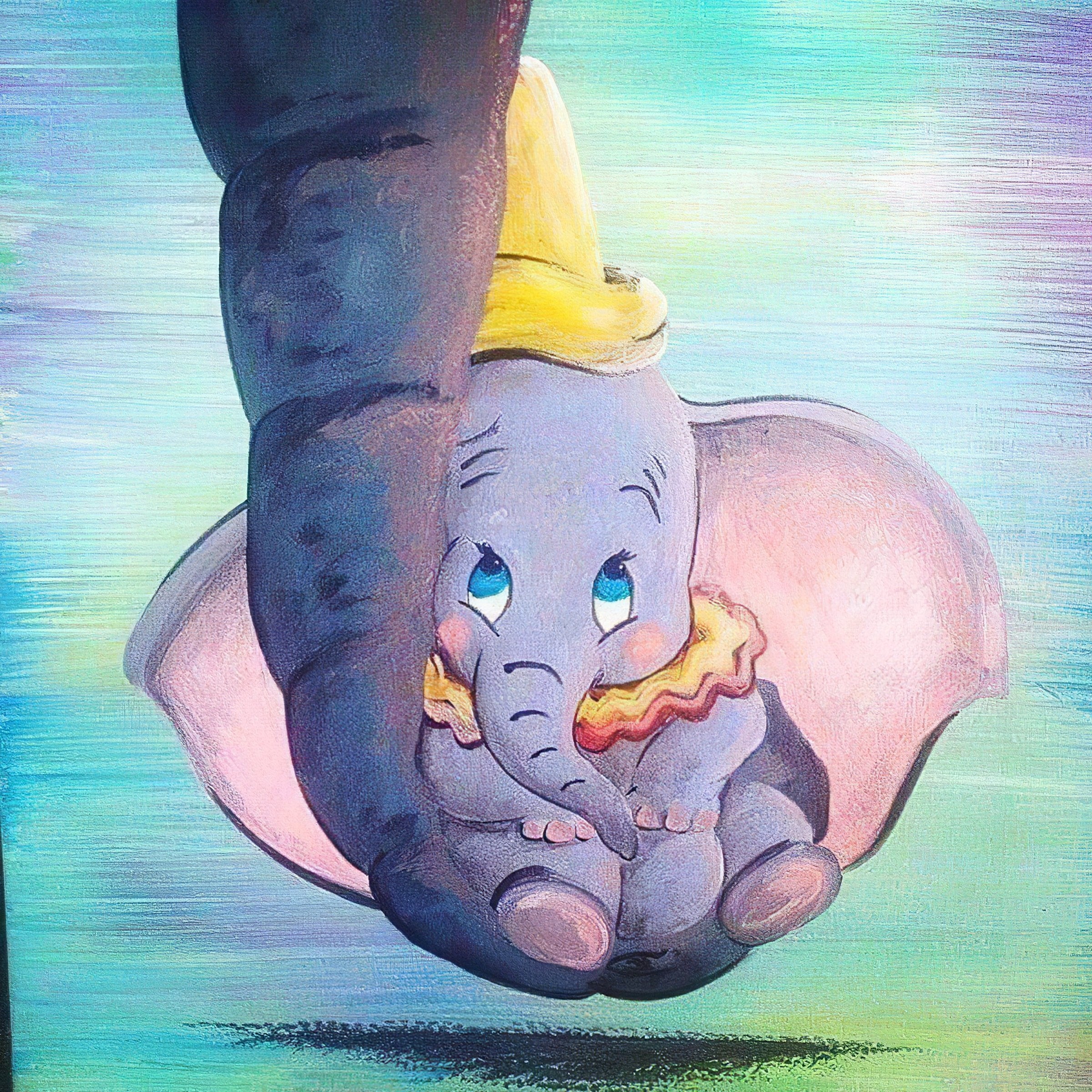 Lift spirits with magical Dumbo diamond painting.Dumbo - Diamondartlove