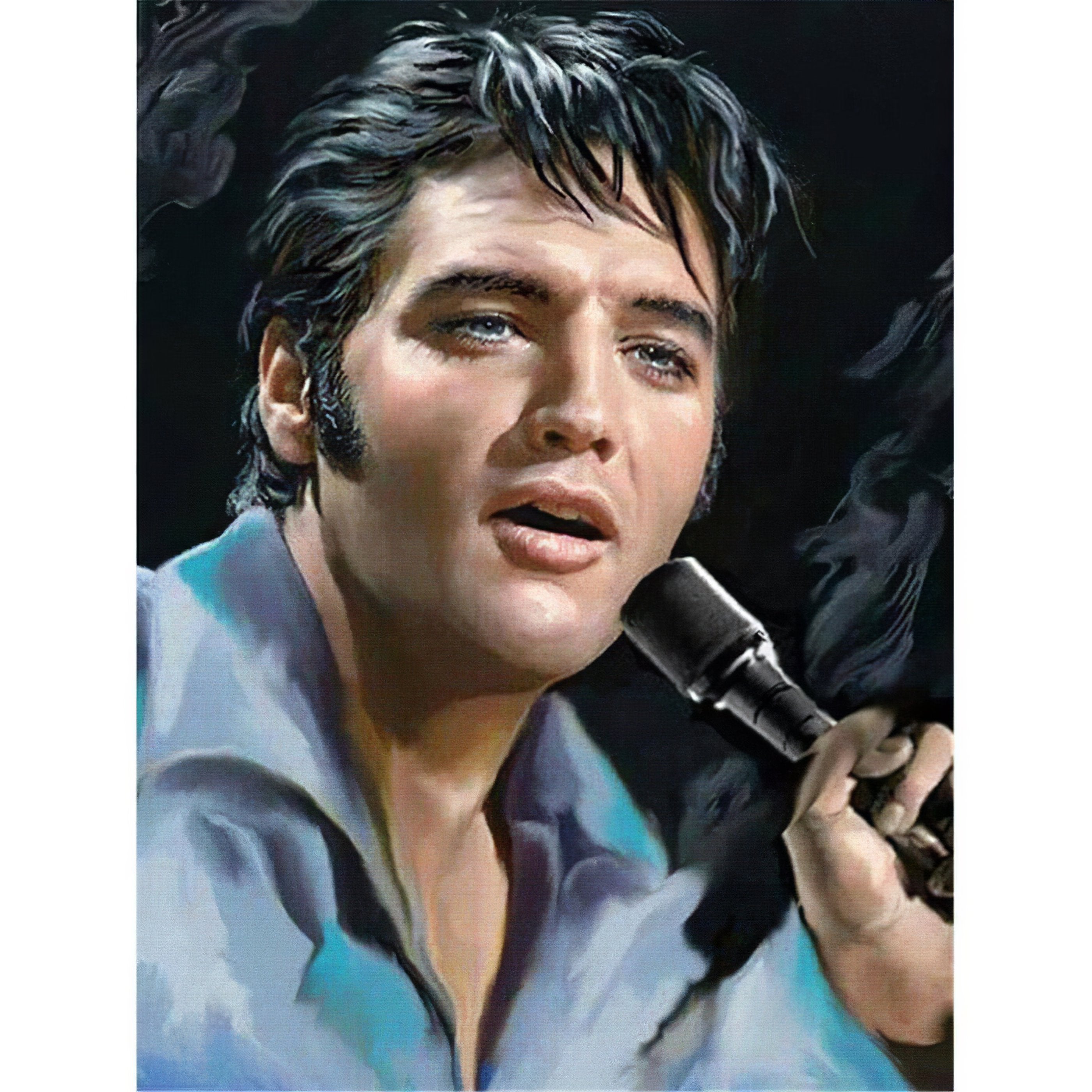 Rock with The King in Elvis Presley diamond art.Elvis Presley - Diamondartlove