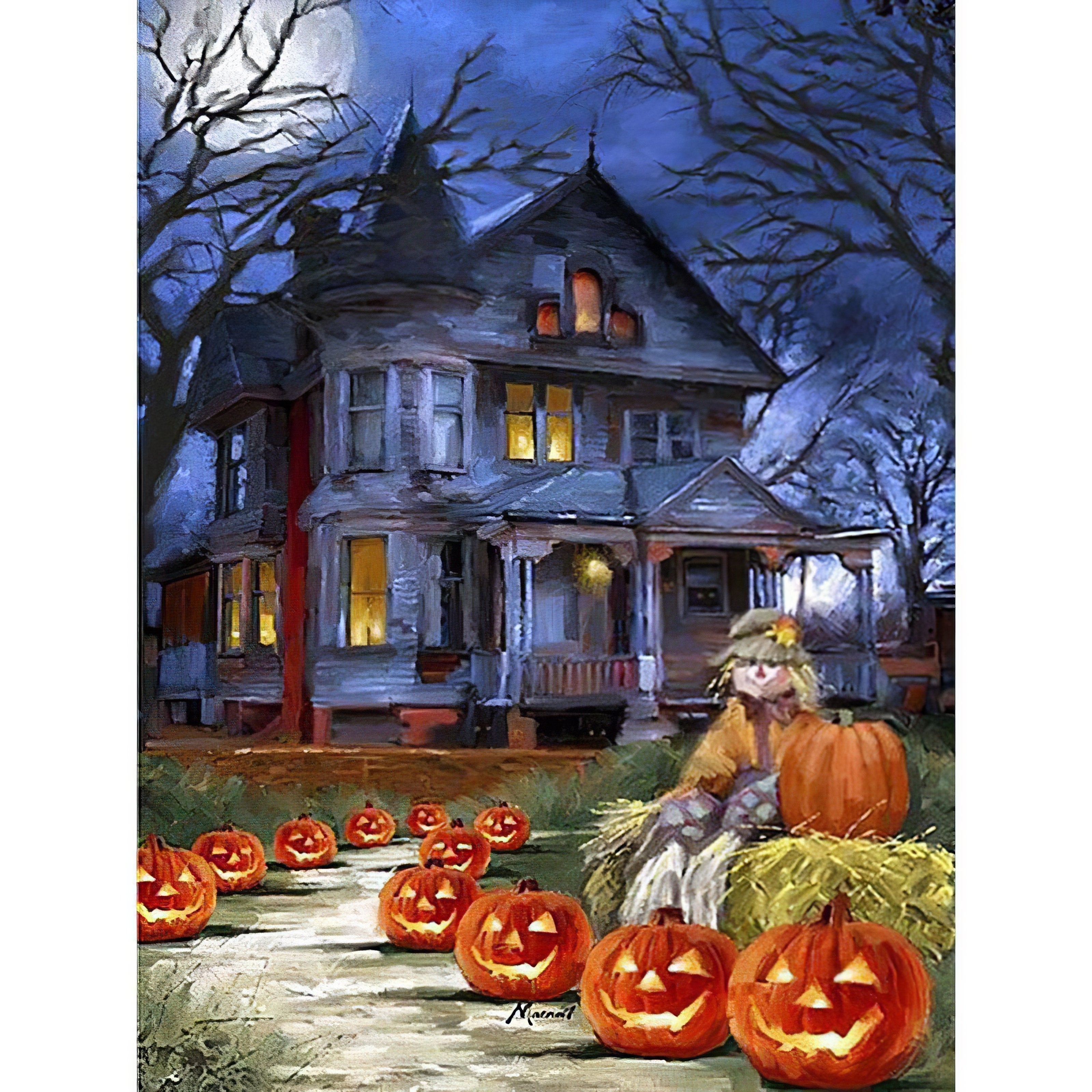 Halloween'S Pumpkin House
