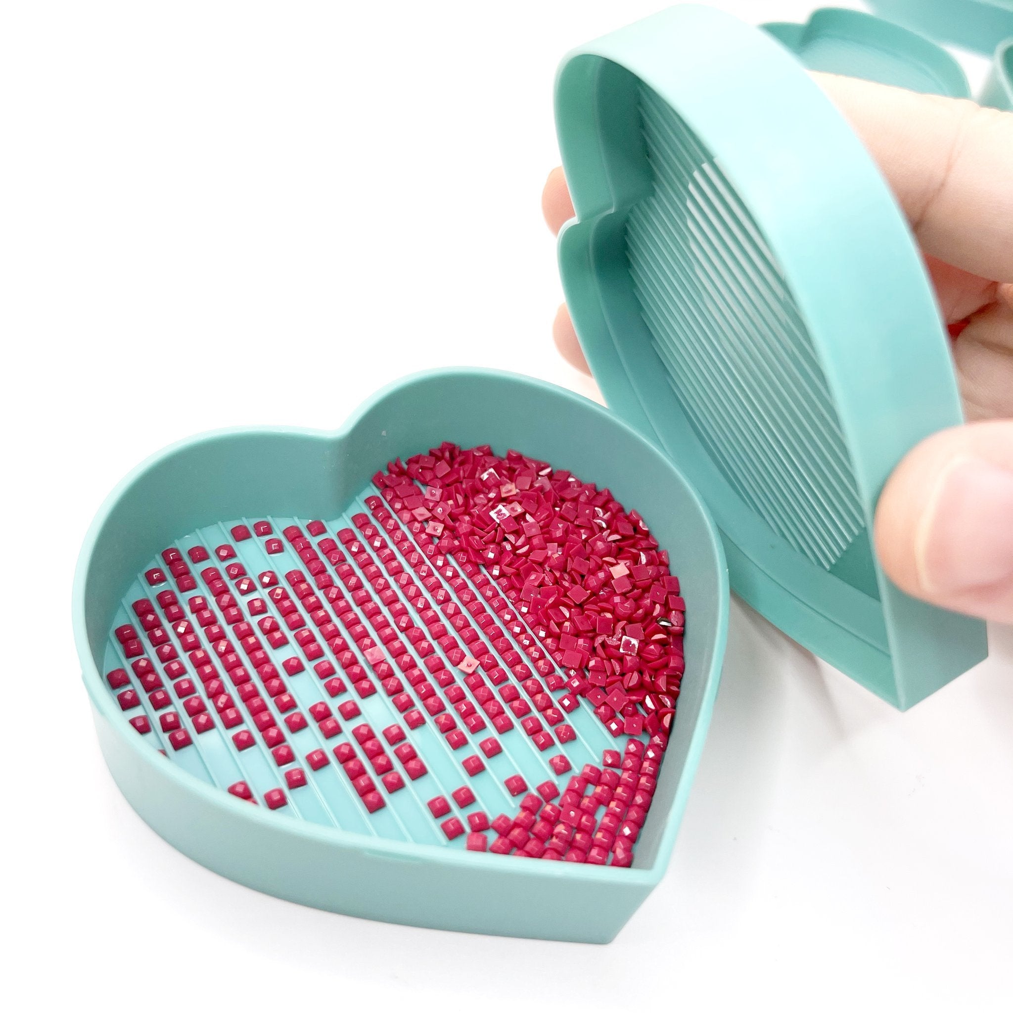 Heart Shaped Diamond Painting Storage