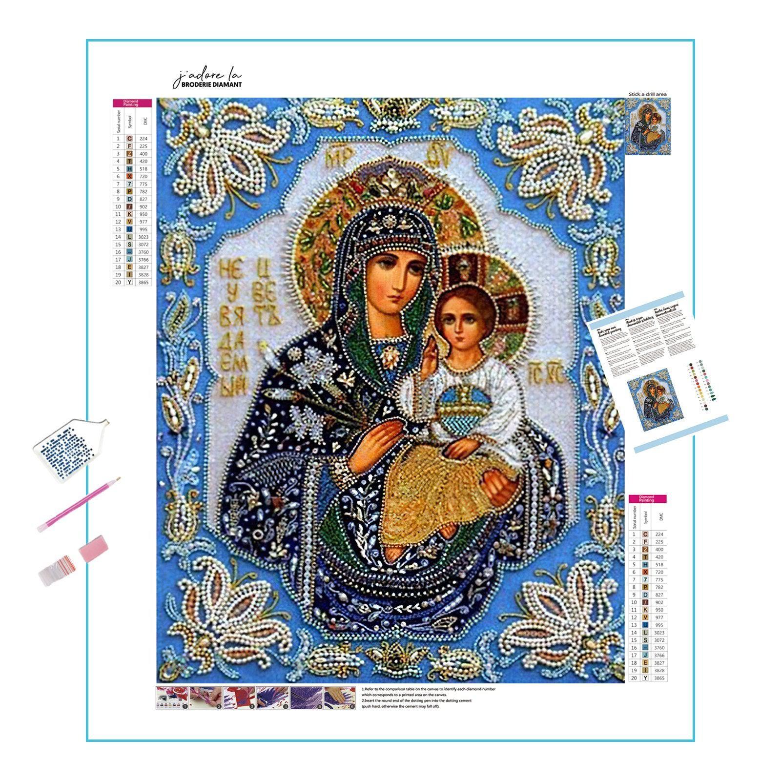 Celebrate faith with Jesus and Christian Baby art.Jesus And Christian Baby - Diamondartlove
