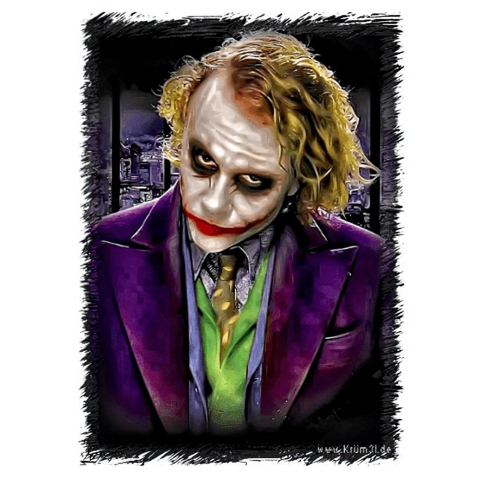Delve into the chaos of the iconic Joker. Joker - Diamondartlove