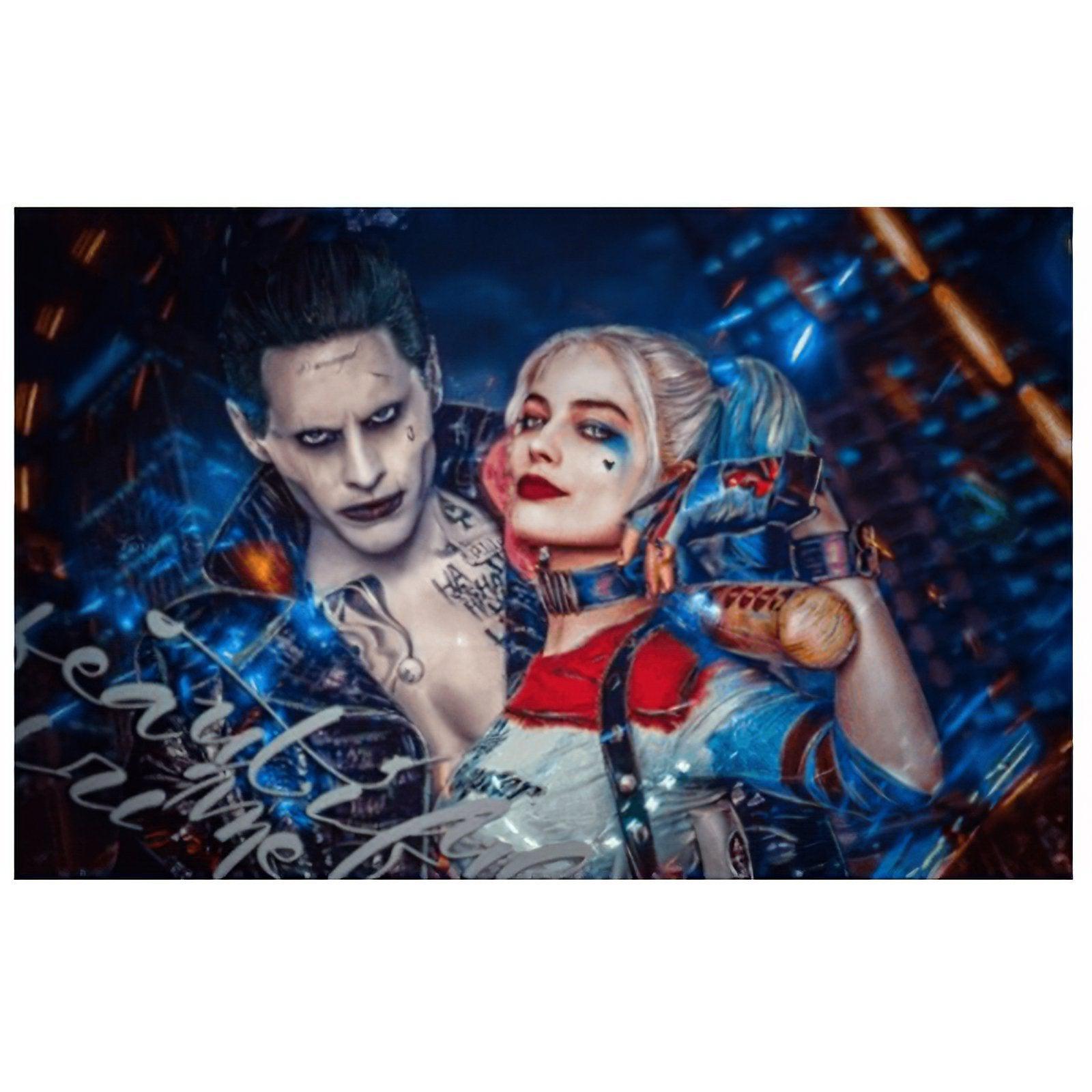 Capture the twisted romance of Joker and Harley Quinn.Joker And Harley Quinn - Diamondartlove