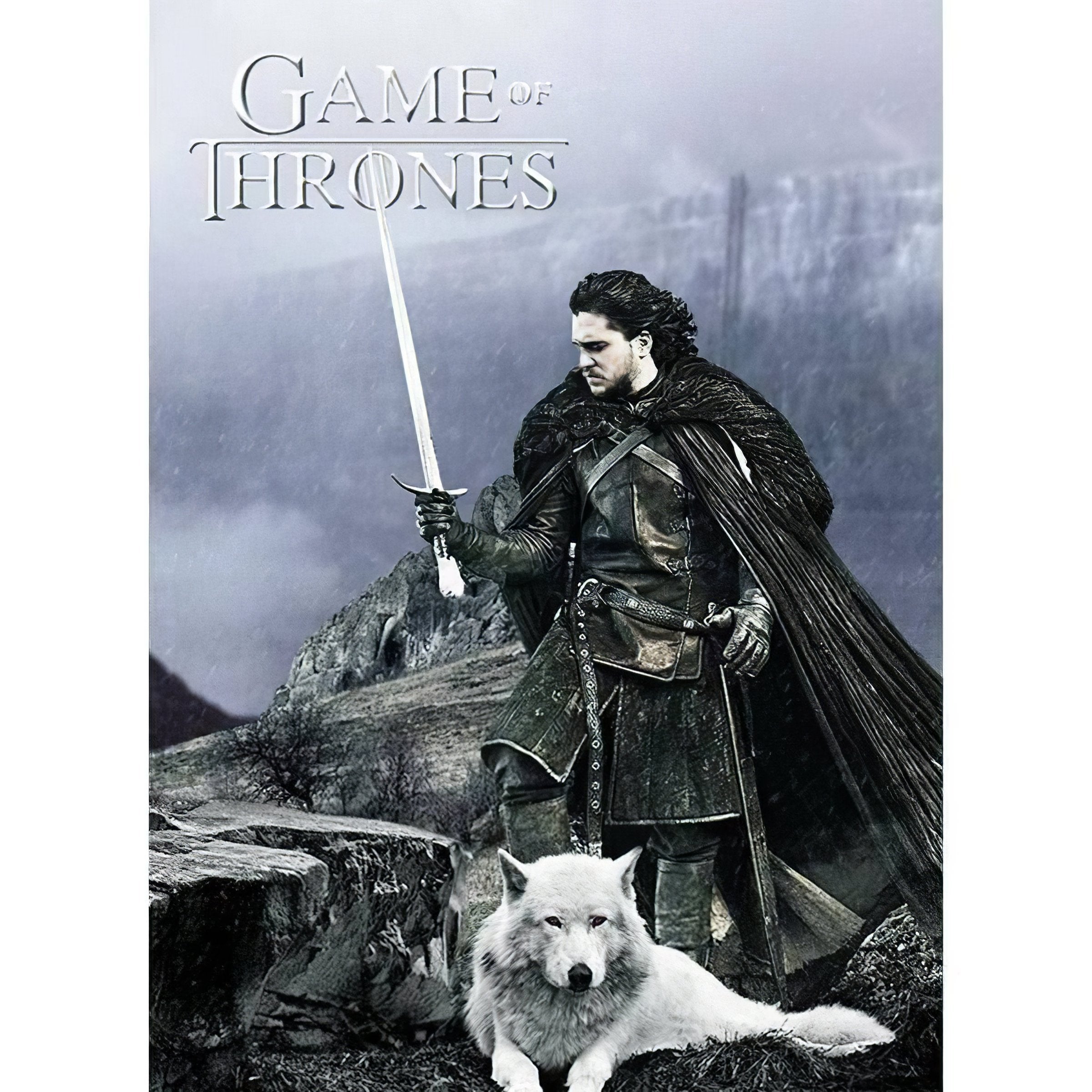 Channel the stoic heroism of Jon Snow in this stunning piece. Jon Snow De Game Of Thrones - Diamondartlove