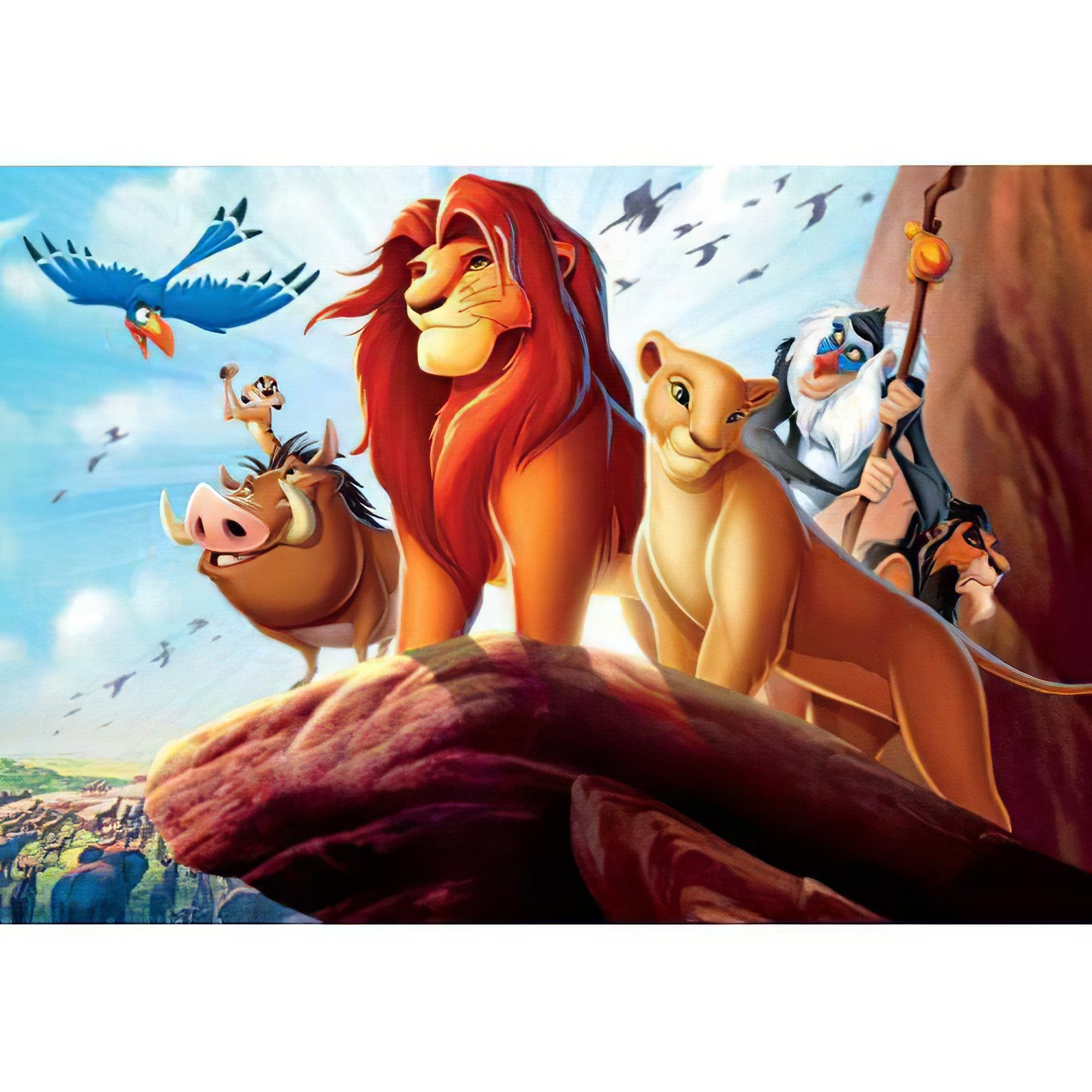 Reign over the savannah with Lion King And Family. Lion King And Family - Diamondartlove