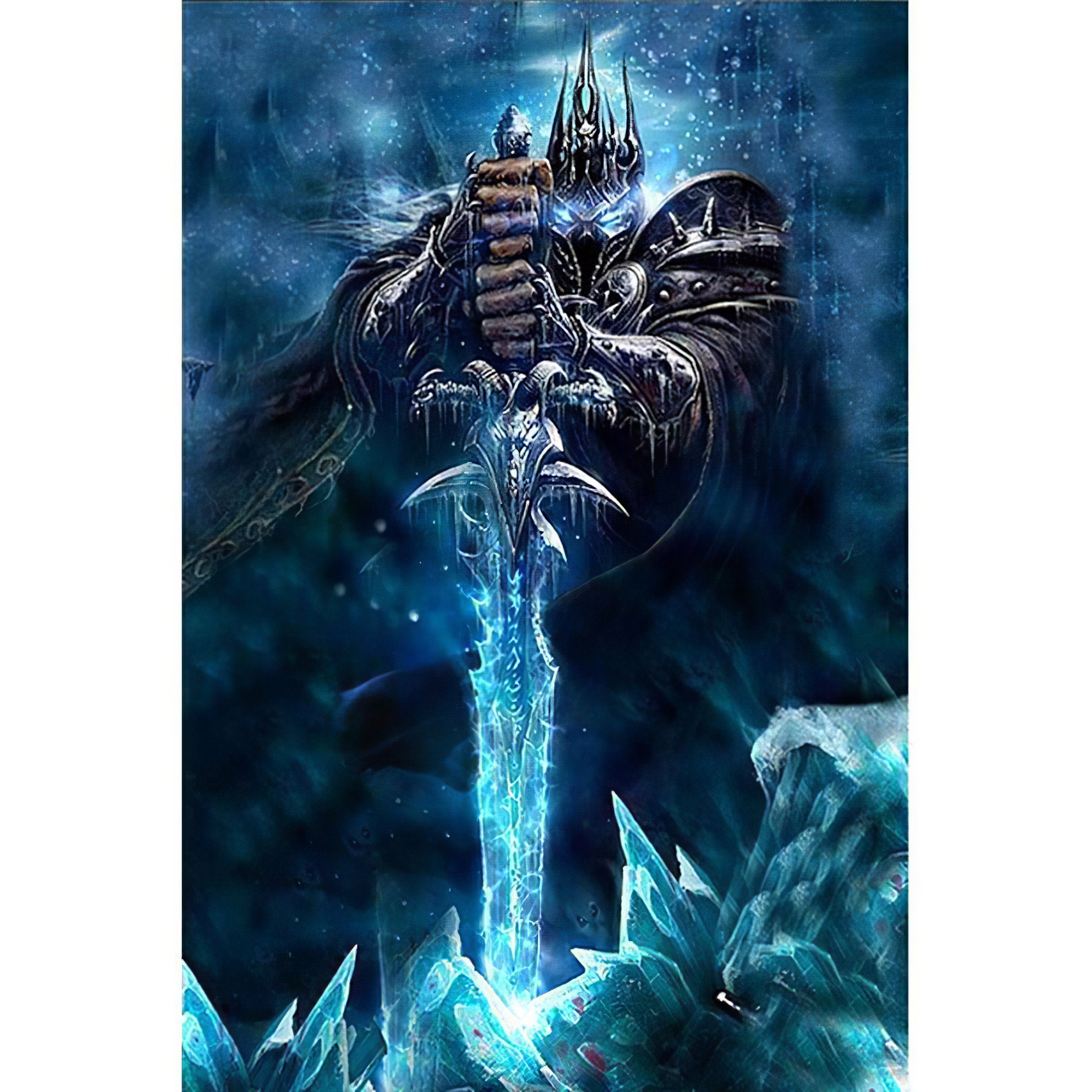 Summon epic power with Lich-King from Warcraft.Lich-King World Of Warcraft - Diamondartlove
