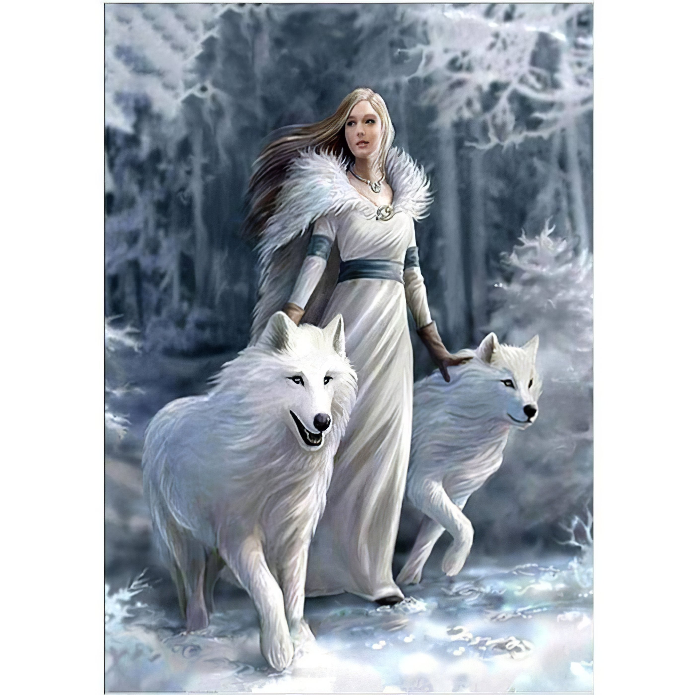 Wolf And Woman