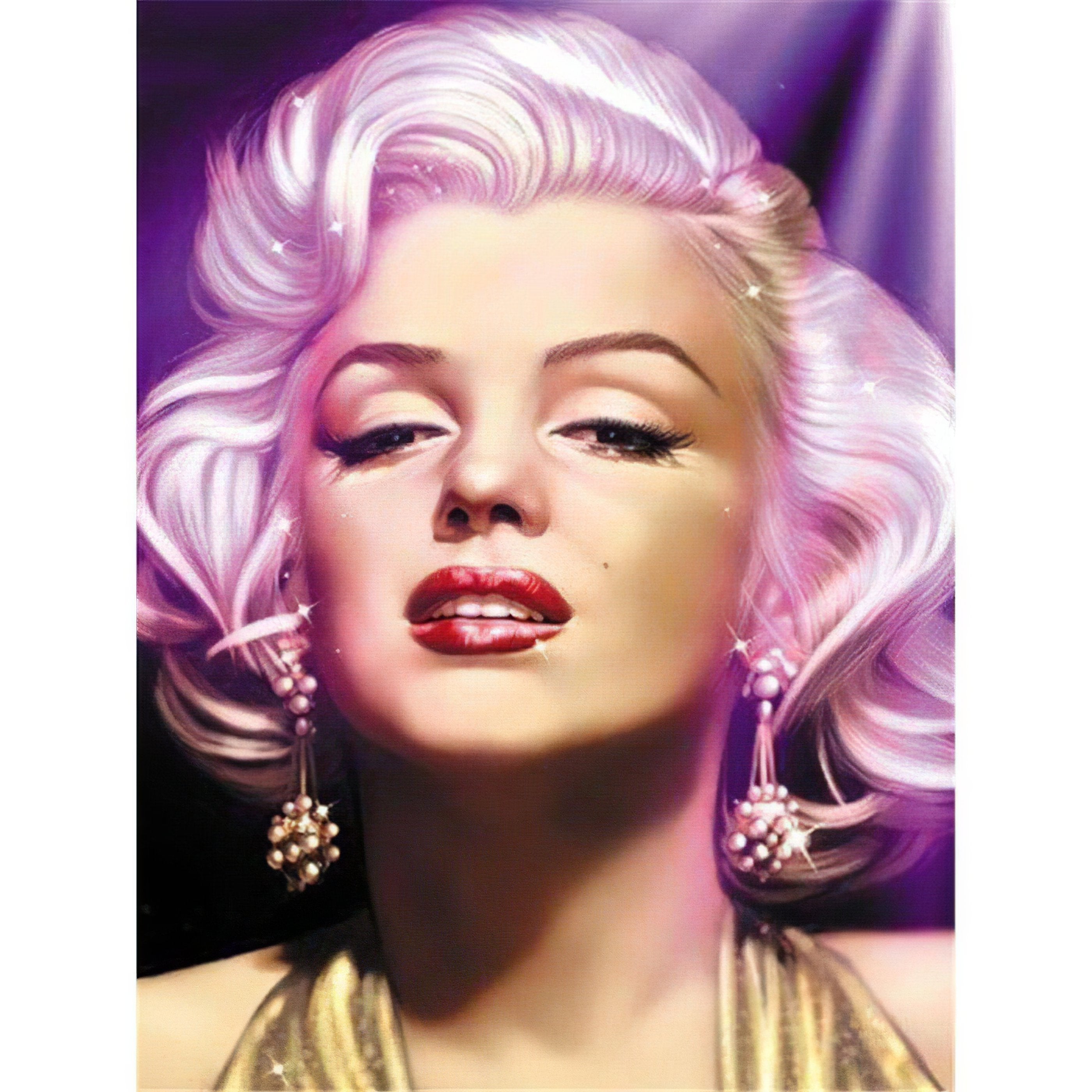 Capture the timeless elegance of Marilyn Monroe.Marilyn Monroe - Diamondartlove