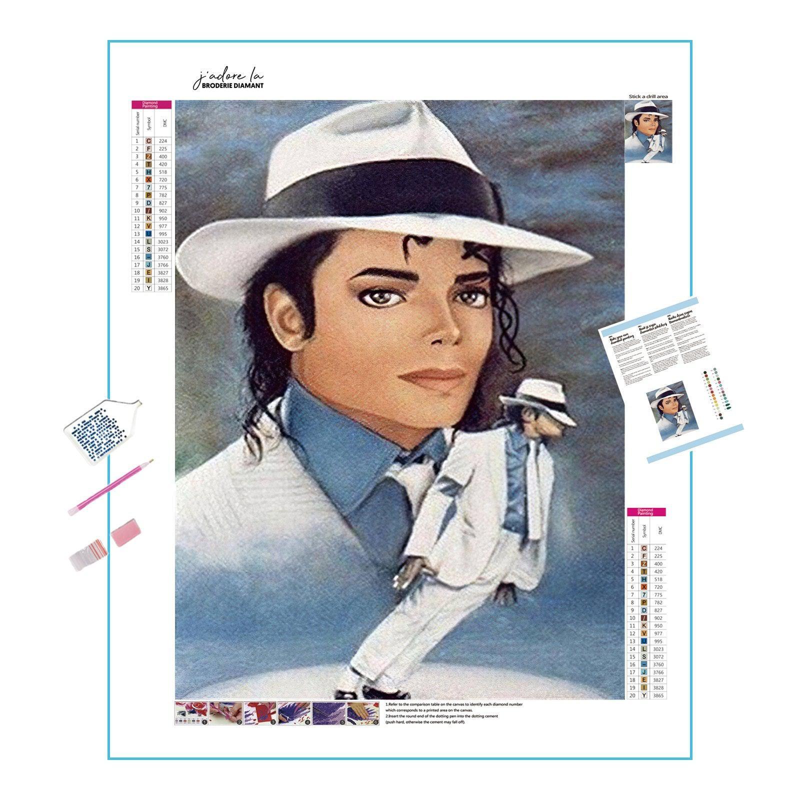 Relive legendary performances with the pop superstar's artwork.Michael Jackson - Diamondartlove