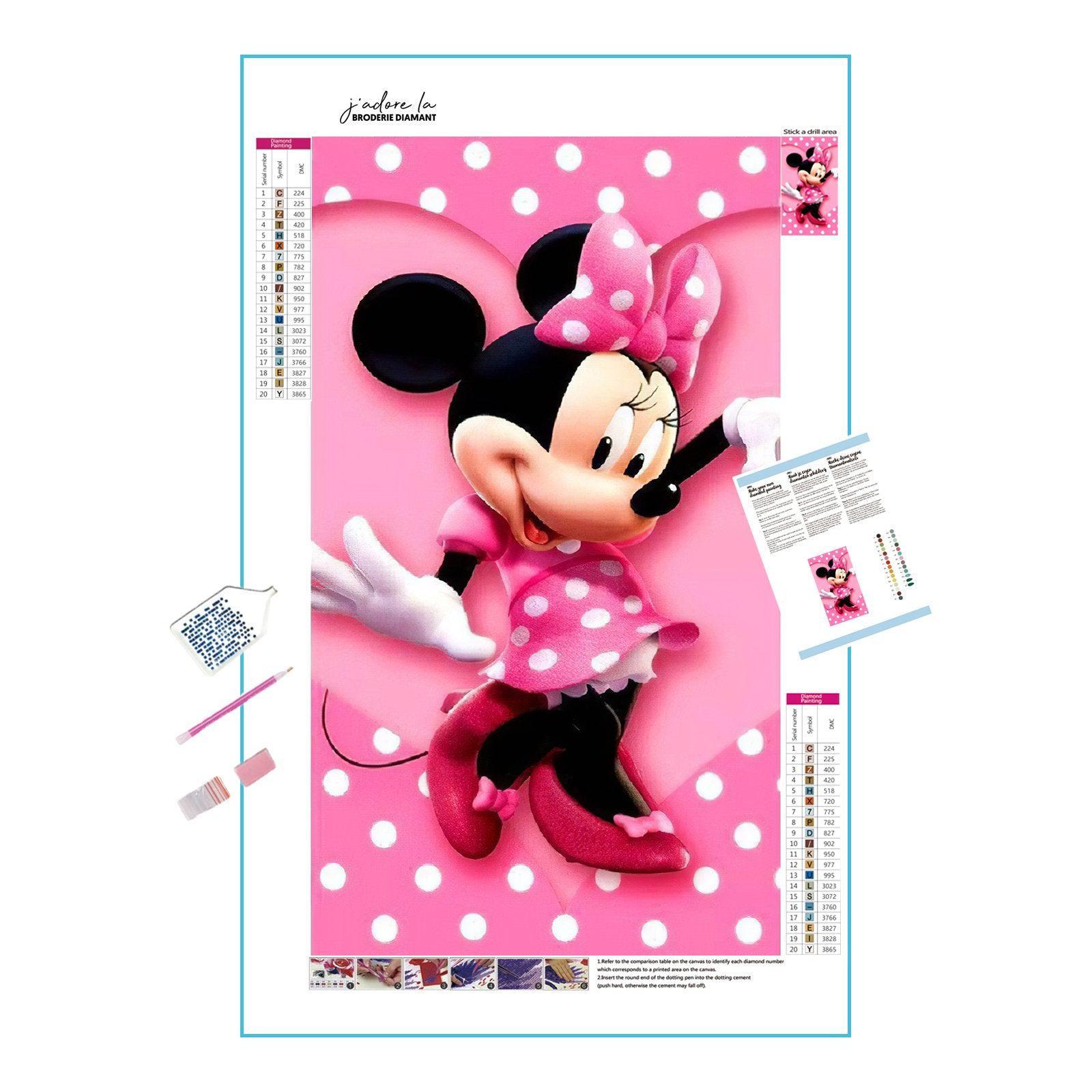 Adorn your space with the charm of Minnie Mouse. Minnie Mouse - Diamondartlove