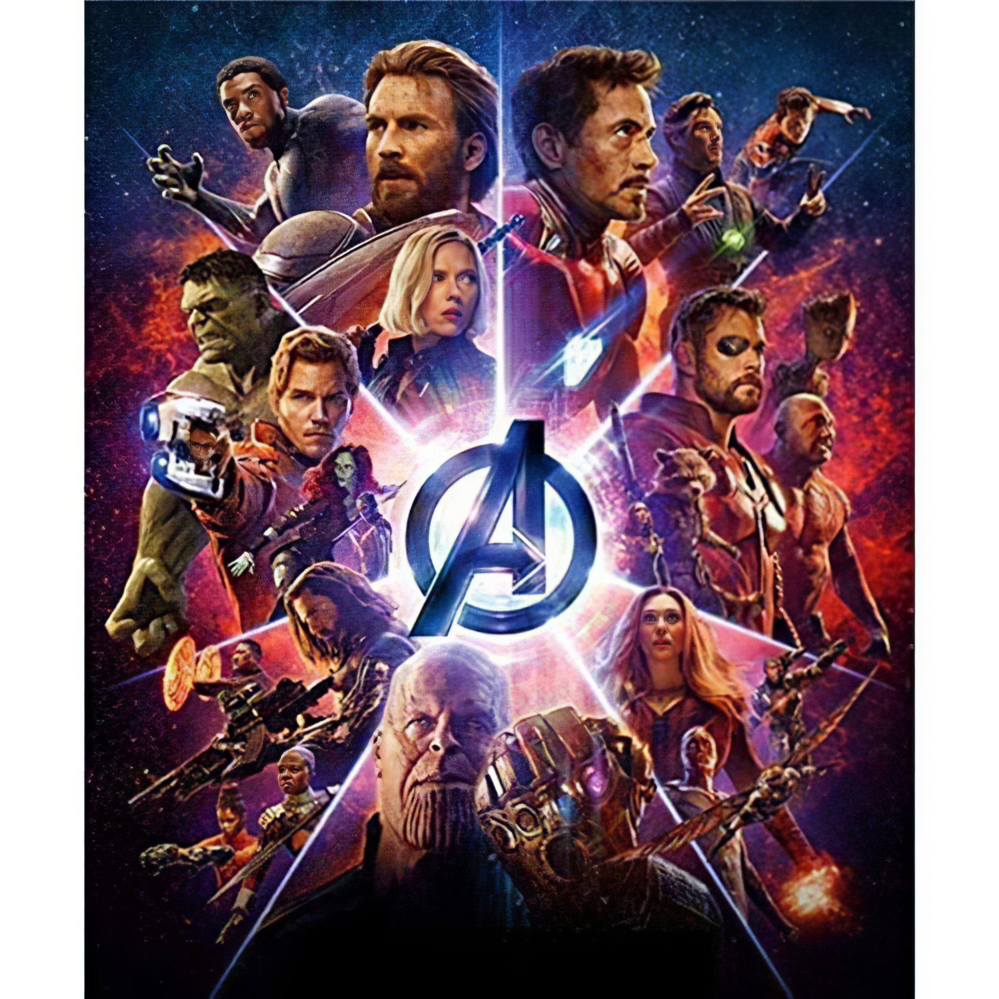 Unite with heroes in this dynamic Marvel Avengers piece.Marvel Avengers - Diamondartlove