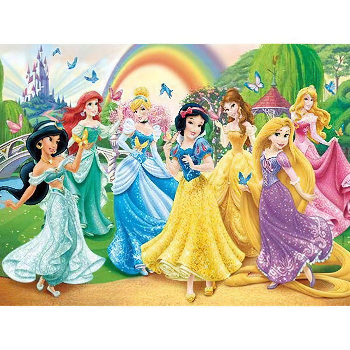 Princesses Disney Diamond Painting Kit - Premium Quality