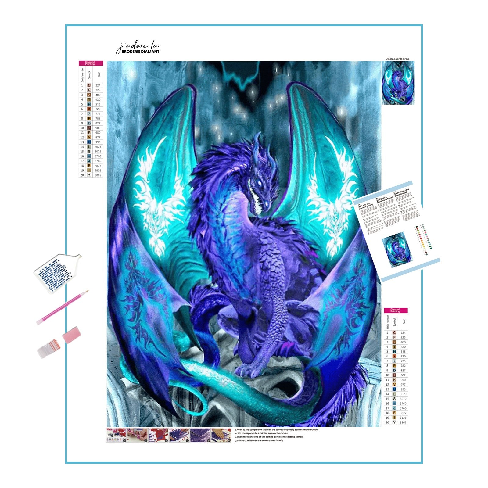Rule the skies with Dragon Queen diamond art.Dragon Queen - Diamondartlove