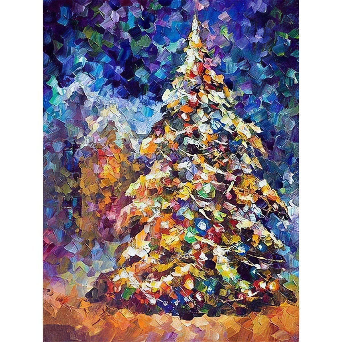 Embrace the timeless tradition of a beautifully adorned Christmas tree.Christmas Tree - Diamondartlove