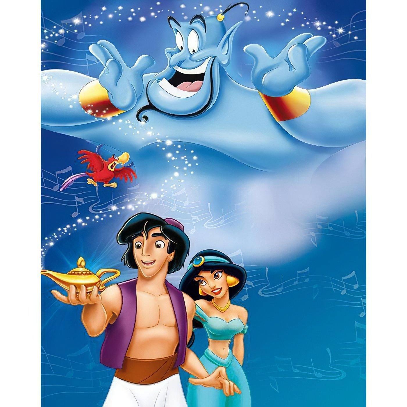 Aladin: Magical adventure captured in vivid detail.Aladin - Diamondartlove