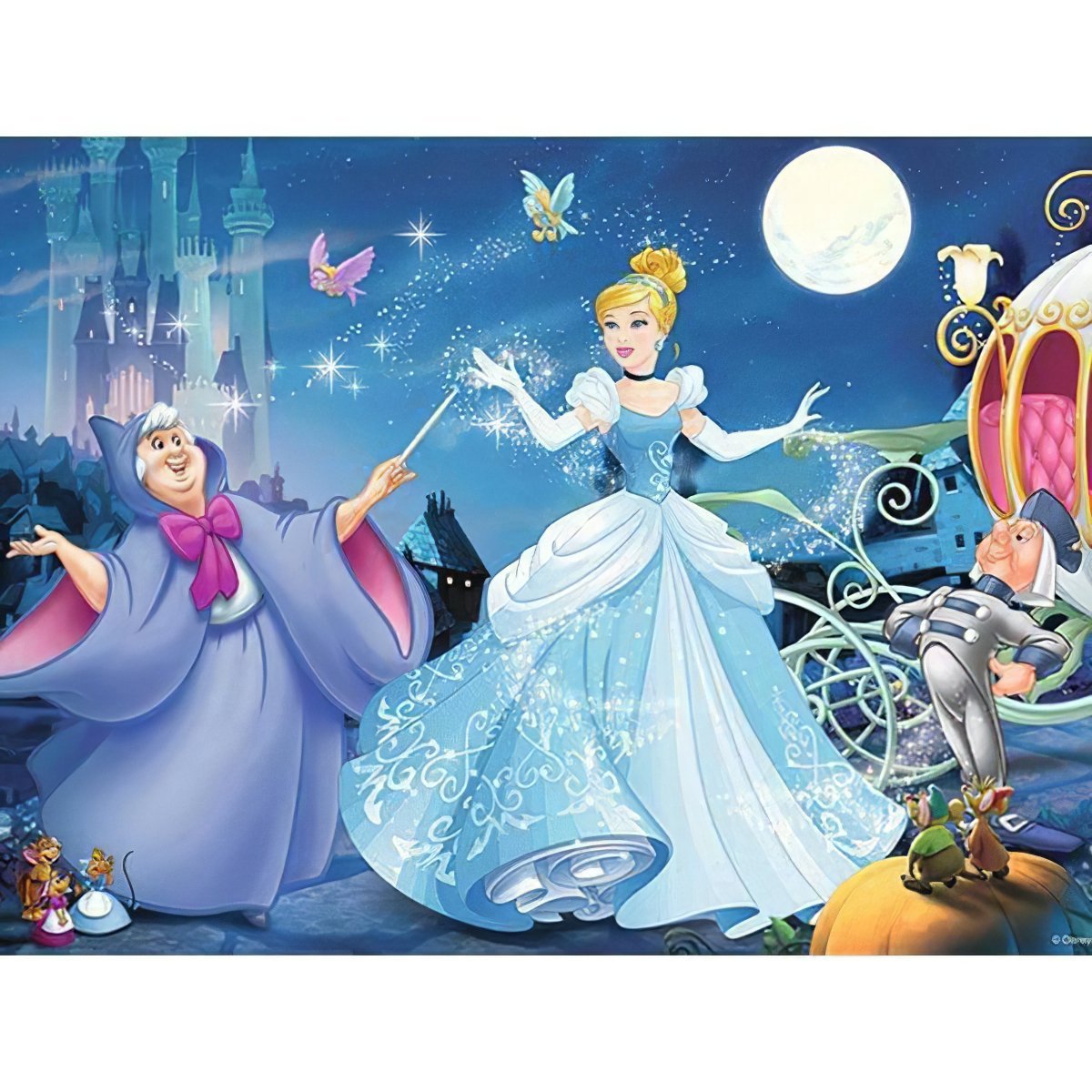 Relive the magic of Cinderella, a story of dreams and enchantment.Cinderella - Diamondartlove