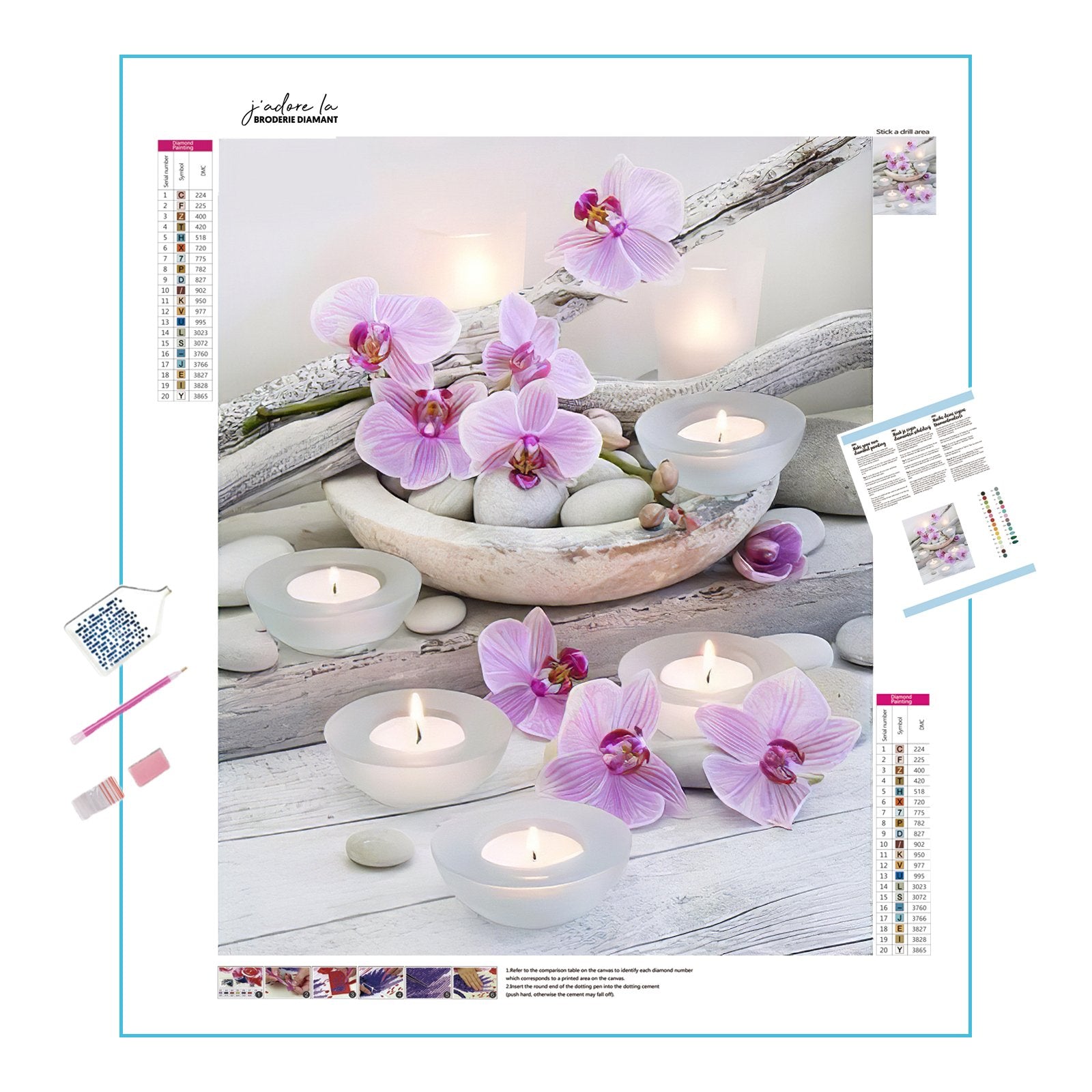 Ambiance Zen and Candle: Serenity and peace in every piece Ambiance Zen And Candle - Diamondartlove