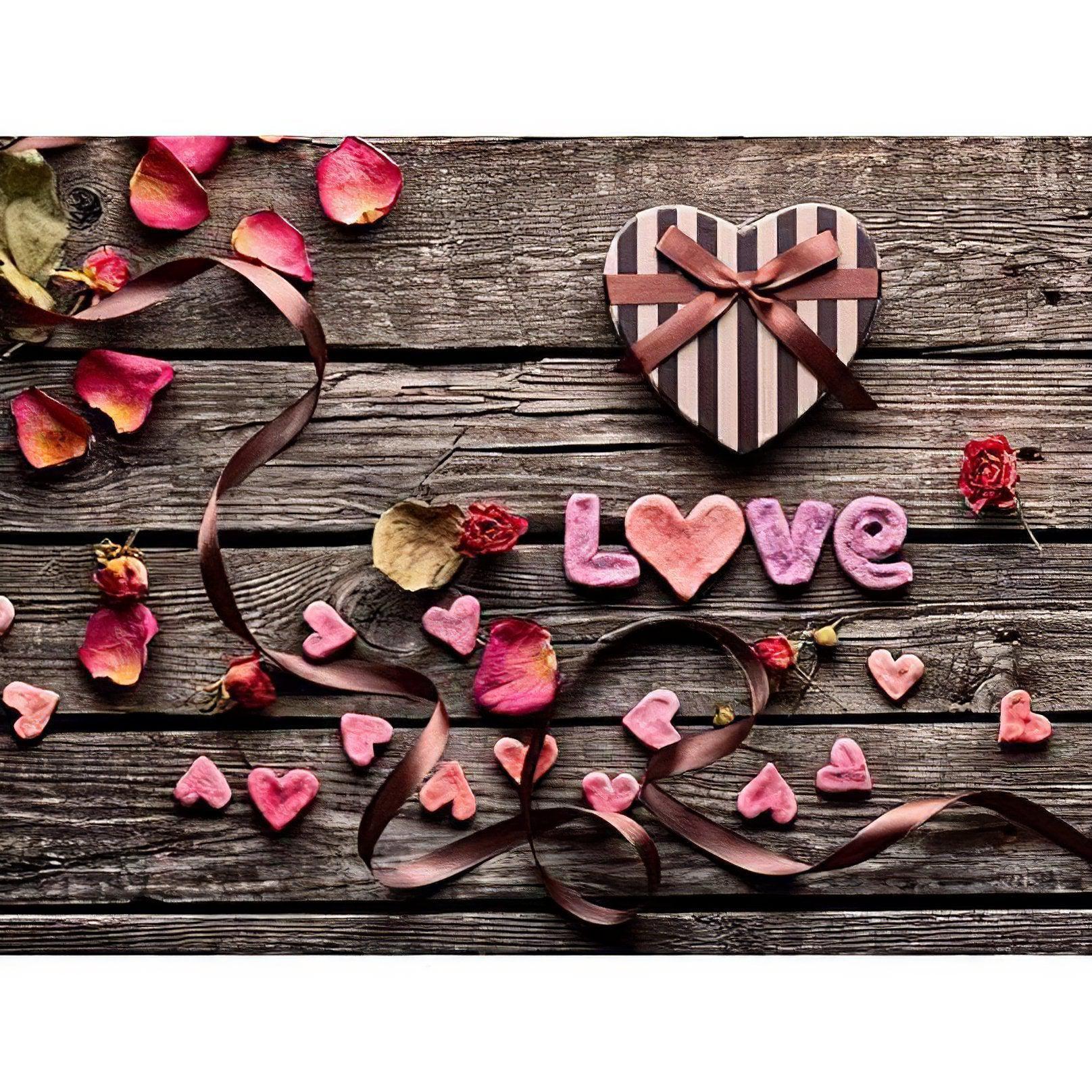 Express romance with the enchanting Love Petals artwork. Love Petals - Diamondartlove